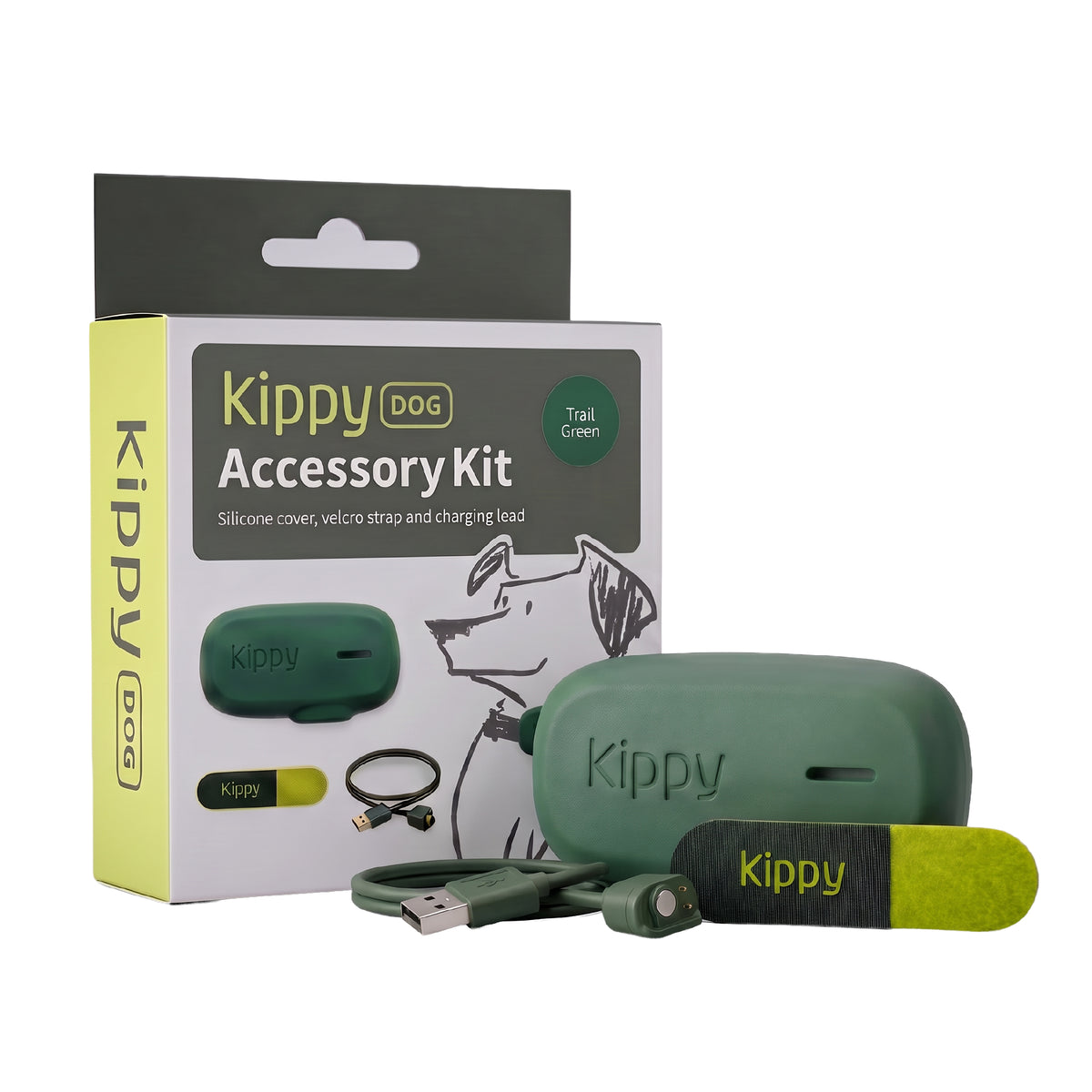 Everything your Kippy Dog needs, in one kit.