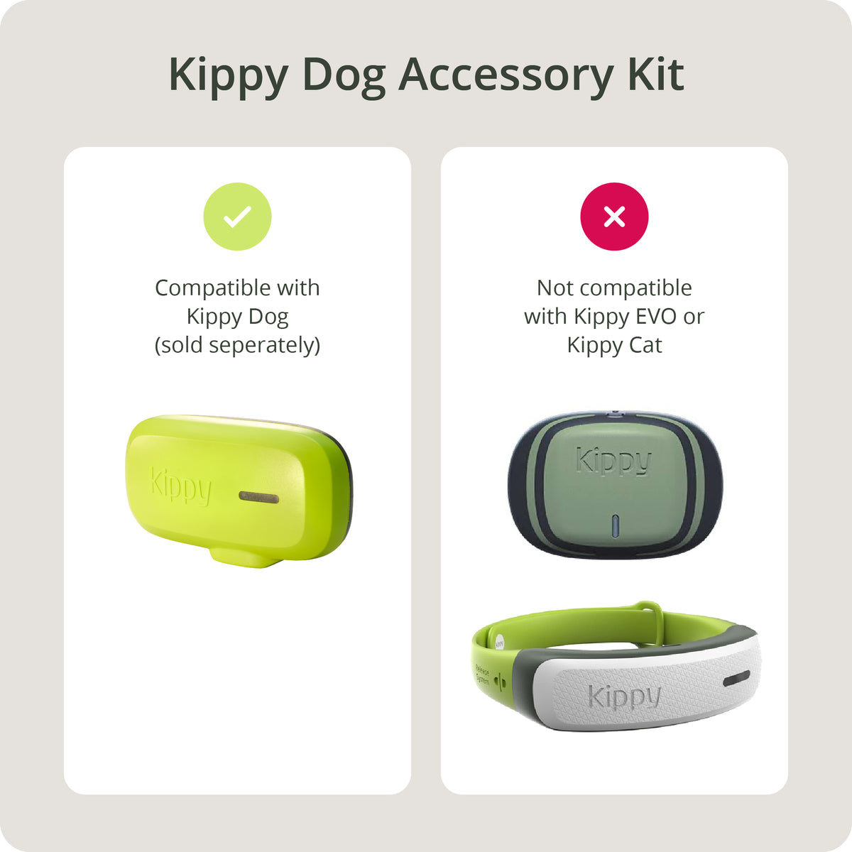 Everything your Kippy Dog needs, in one kit.